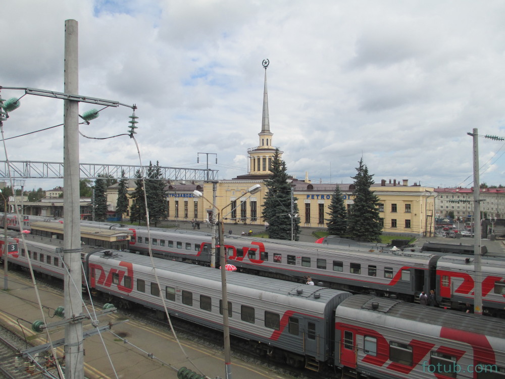 Жд вокзал петрозаводск карта