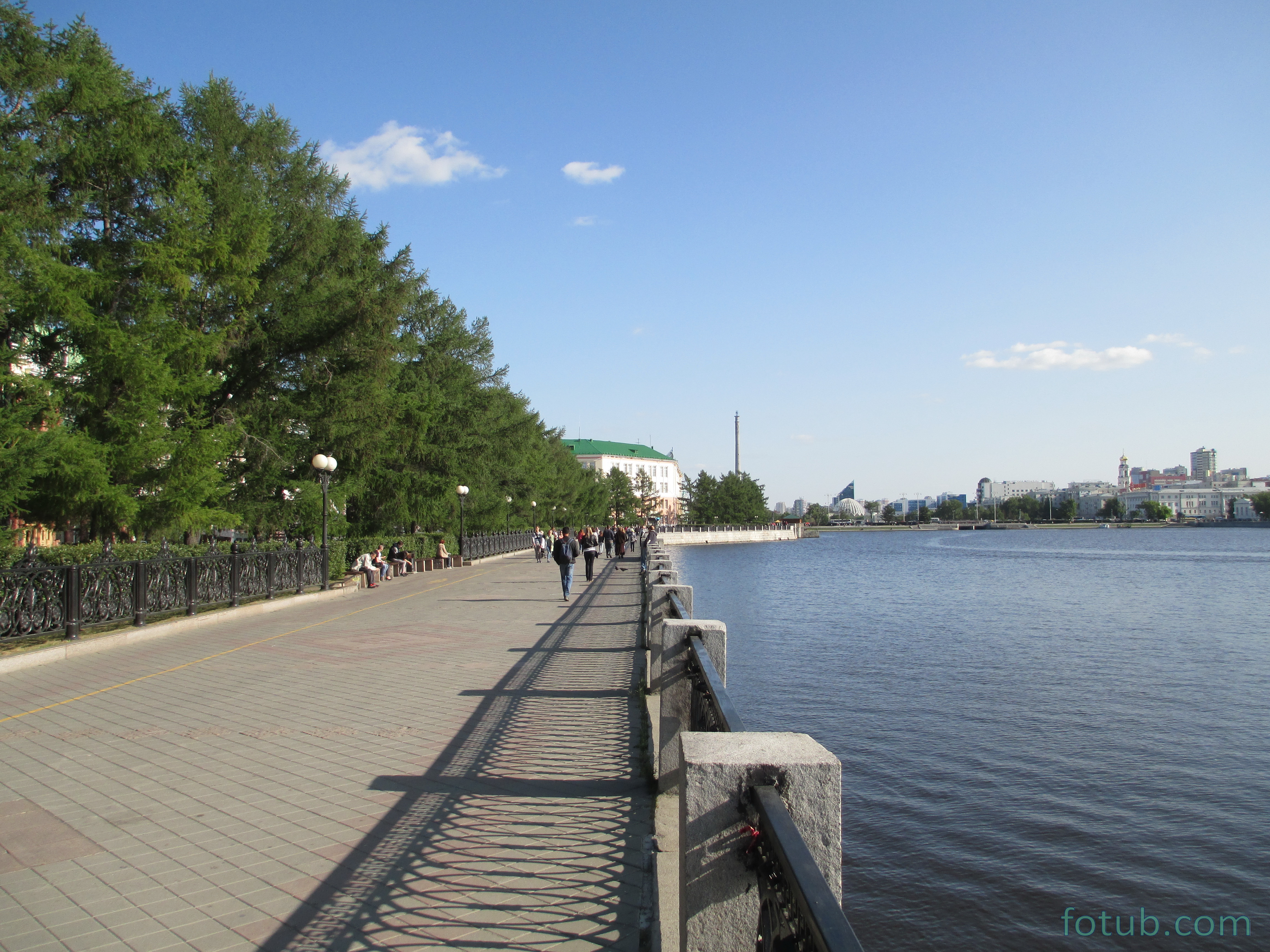 Набережная екатеринбурга